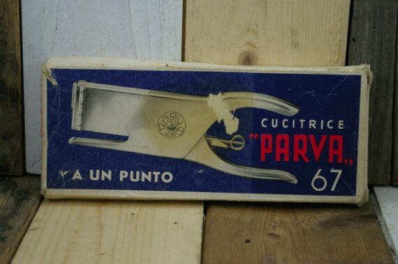 ROMA Parva 67 stapler Box instructions Italy 1950 - Image 2
