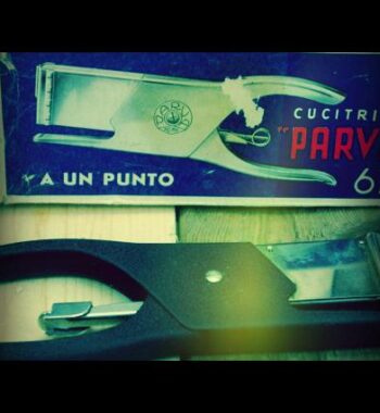 ROMA Parva 67 stapler Box instructions Italy 1950