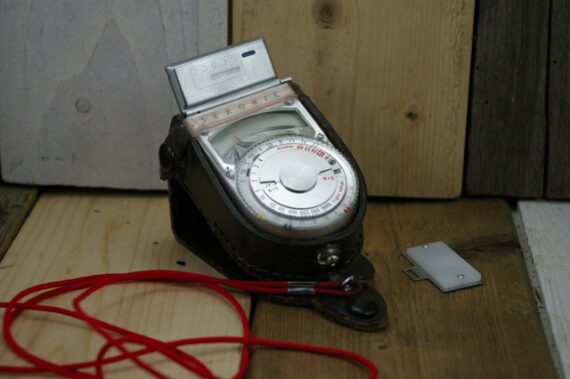 Sekonic light Exposure meter with case 1960 Japan - Image 5
