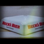 Opalex Beck's bier large ashtray 1970 France