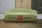 J and B green small ashtray England 1970 Wade PDM - Image 3