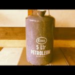 Esso 5 ltr enamal Petrolium can 1950 Holland