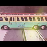 Asahi ATC tin toy large Blue Ribbon bus 1960 Japan