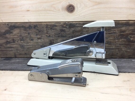 Set Rapid 10 small 2 large staplers 1980 Sweden - Image 7