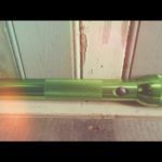 Maglite lime green XL Flashlight 1990 USA