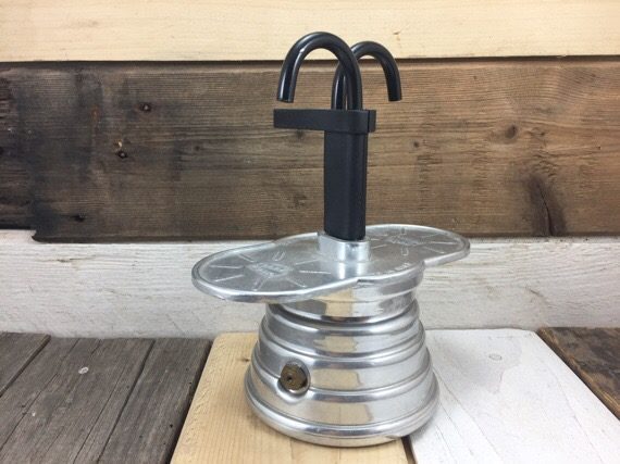 Vev Vigano moka pot 2 cup espresso maker Italy 1970 - Image 5