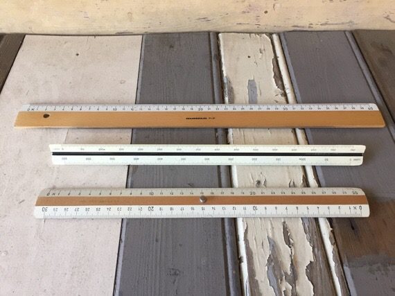 Rumold Linex measuring tools 3x ca. 1950 Denmark Germany - Image 6