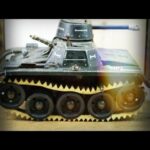 Gama 65 Tank medium military tin toy windup 1950 Germany