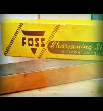 Foss sharpening stone Man Tool 1970 Norway