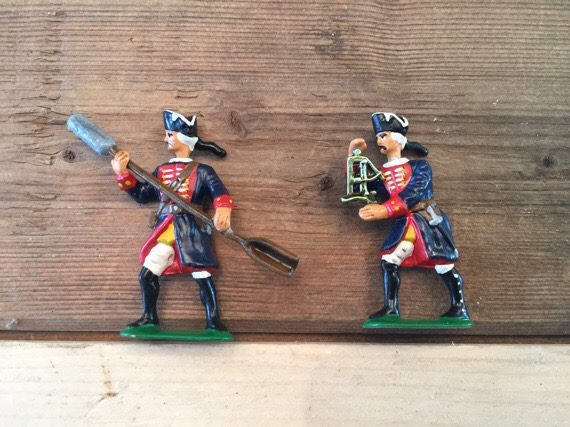 Meisterzinn mold 1330 double gun crew Germany 1980 - Image 2