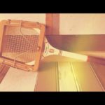 Dunlop Britannic wooden tennis racket 1970 England