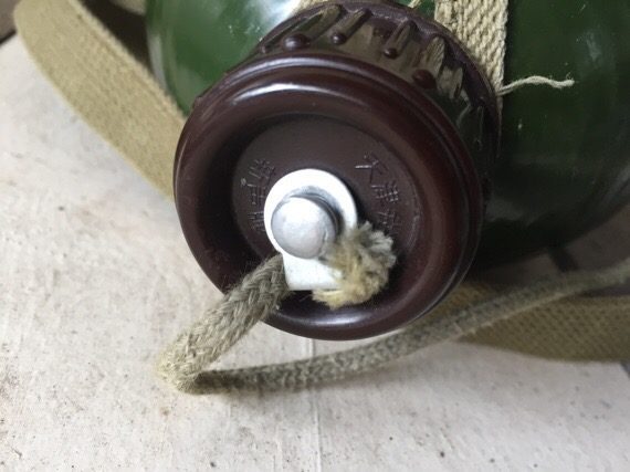 Canteen Chinese Army aluminum man tool 1960 China - Image 3