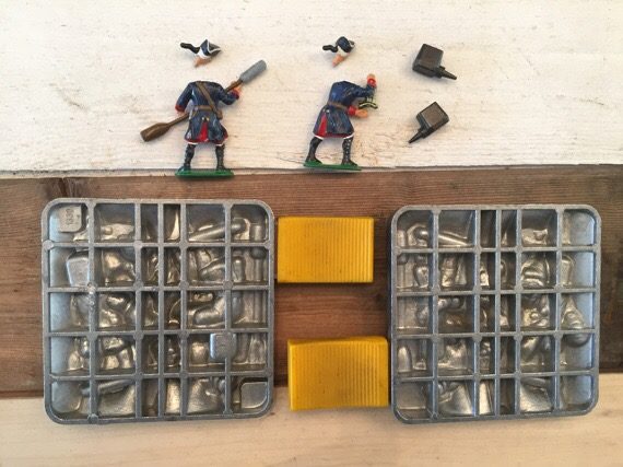 Meisterzinn mold 1330 double gun crew Germany 1980 - Image 3