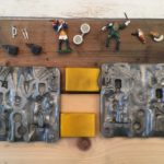 Meisterzinn mold 1323 double music crew Germany 1980