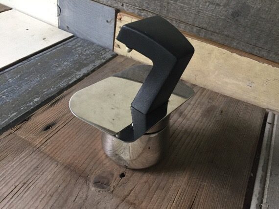 GB stainless steel Percolator 2 cup Italy 1980 - Image 4