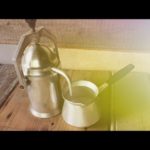 Autofem Autopress medium moka pot 4 cup 1970 Hungary