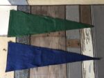 Pennants set of 4 large felt flags 1960 USA - Image 6