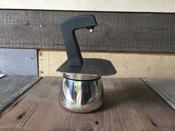 GB stainless steel Percolator 2 cup Italy 1980 - Image 5