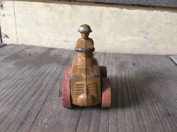 Barclay army tractor toy model  54mm hollow cast 1940 USA - Image 5