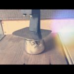 GB stainless steel Percolator 2 cup Italy 1980