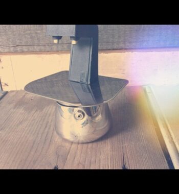 GB stainless steel Percolator 2 cup Italy 1980