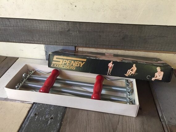 Spenby exercisers chest muscle trainer Man Tool 1980 England - Image 5