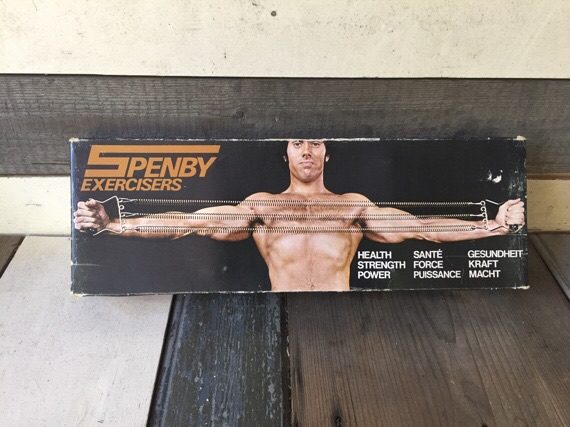 Spenby exercisers chest muscle trainer Man Tool 1980 England - Image 6