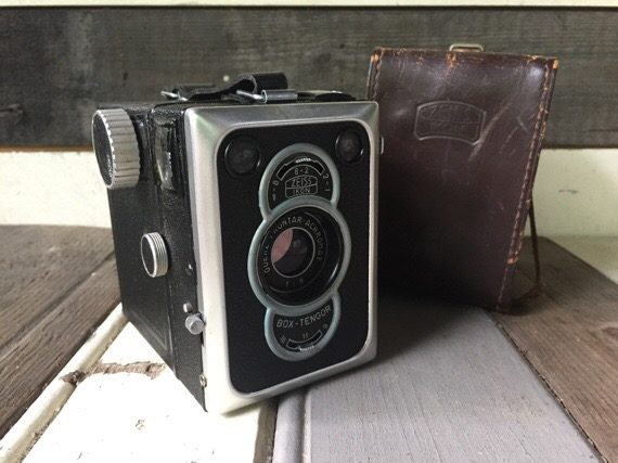 Zeiss Ikon box Tengor 56/2 Camera case 1950 Germany - Image 7