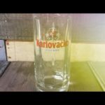 Karlovacko Beer mug 0,5 liter glass 1990 Croatia
