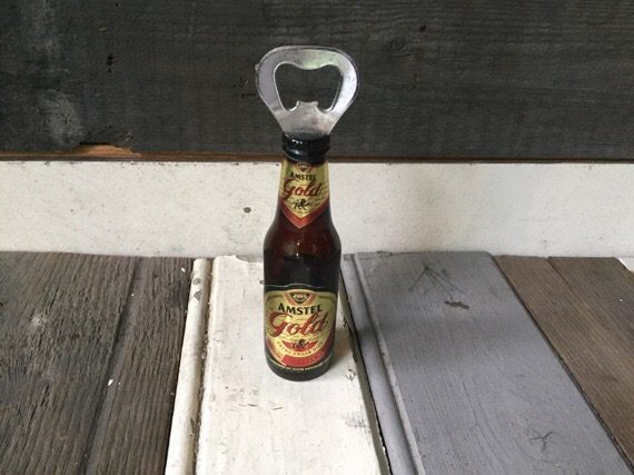 Amstel gold beer bottle opener 1990 Holland - Image 3