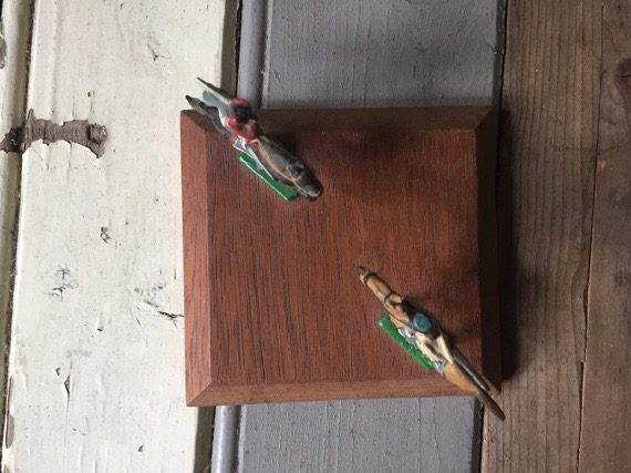 Toy Model horseback fighters 40mm semi solid France 1990 - Image 2