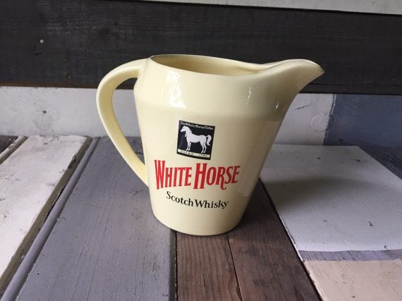 White horse whisky water jar Wade 1980 England - Image 5