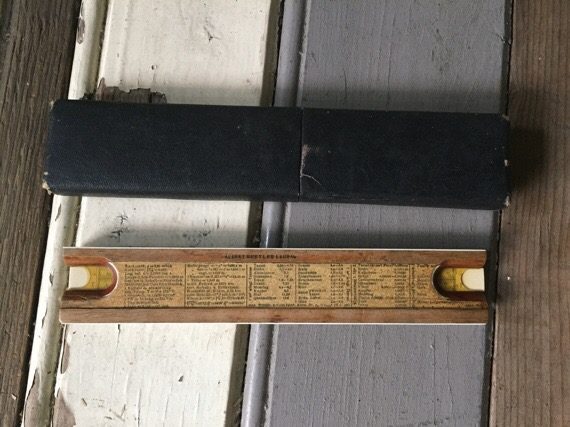 Nestler 27 Pracision smaller slide rule in case 1940 Germany - Image 4