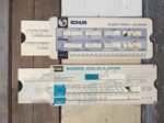 Advertisement Slide rules 7x 1970 Germany Holland - Image 4