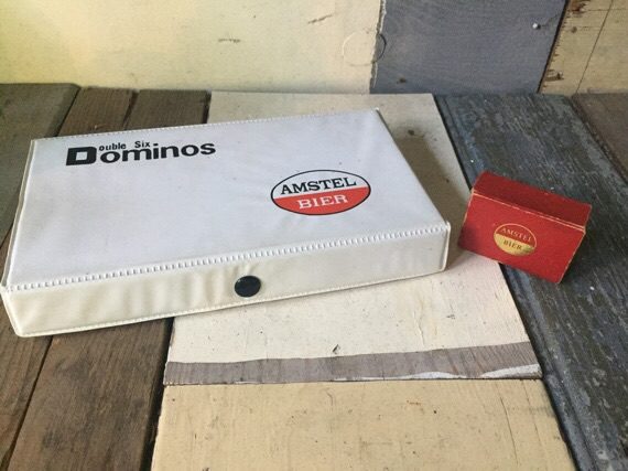 Amstel beer Dominos and dice advertisement 1960 Holland - Image 7