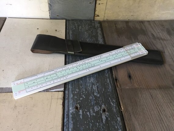 Nestler Rietz 0238 slide rule in case 1968 Germany - Image 4