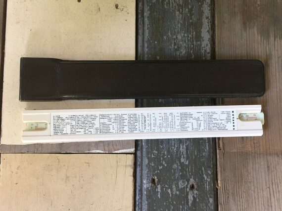Nestler Rietz 0238 slide rule in case 1968 Germany - Image 6