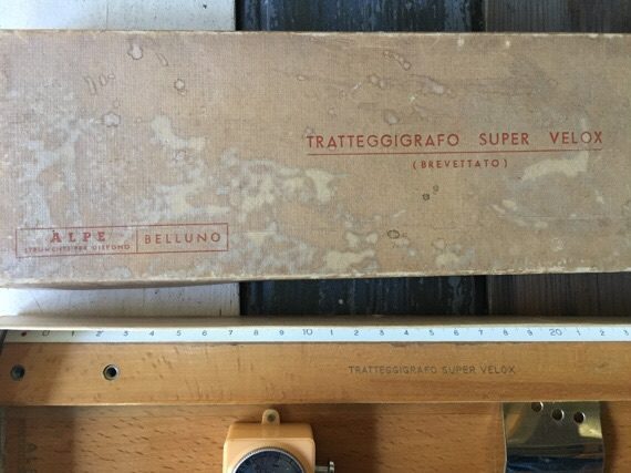 Alpe drawing tool Tratteggigrafo super Velox 1960 Italy - Image 7