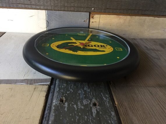 Ngok' biere wall clock plastic quartz 1990 Congo - Image 2