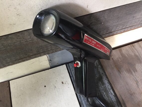 Timing light space gun bakelite auto tool 1950 USA - Image 4