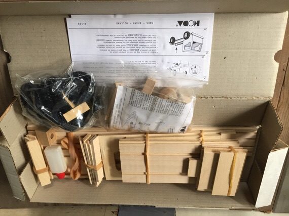 Koda wood Truck model kit box set 1980 Holland - Image 2