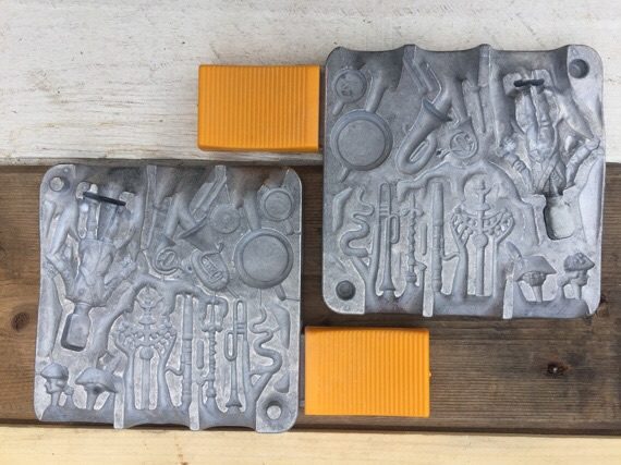 Meisterzinn mold 1332 complete music band Germany 1980 - Image 4