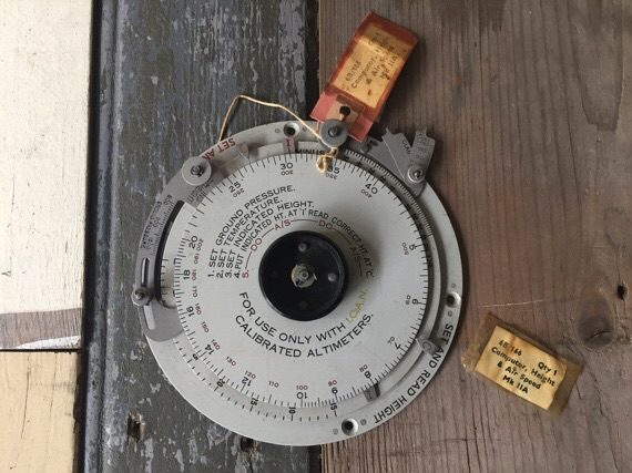 RAF Aircraft Height & Speed Computor 6B circular Slide rule UK 1940 - Image 4