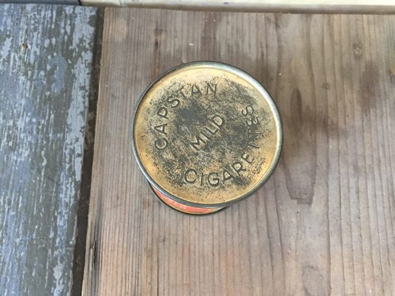 Capstan Navy Cut cigarettes tobacco tin can 1940 England - Image 2