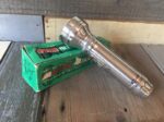 Flying Crane Flashlight tin chrome 1970 box China - Image 4
