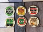 Plastic beer coaster set 6x 1960 Australia breweriana - Image 5