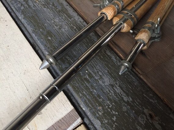 Tripod Deltz wood metal vintage film camera 1950 - Image 6