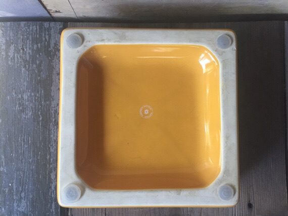 Cutty Sark Scots whisky yellow Cigar Ashtray 1980 England - Image 2