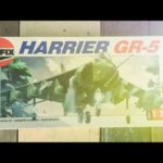 Airfix Harrier GR-5 model kit 1:72 scale vintage 1990 England