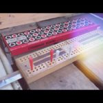 Cribbage board for card game 1990 Hong Kong